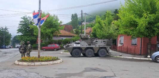 Zvečan Protest kfor