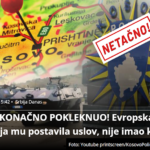 Kada čitaš tabloid pa pomisliš da se bliži kraj krizi, jer je Kurti navodno konačno pokleknuo Netačno Srbija danas