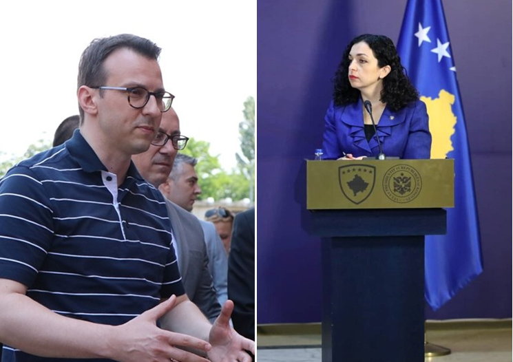 Petar Petković Vjosa Osmani