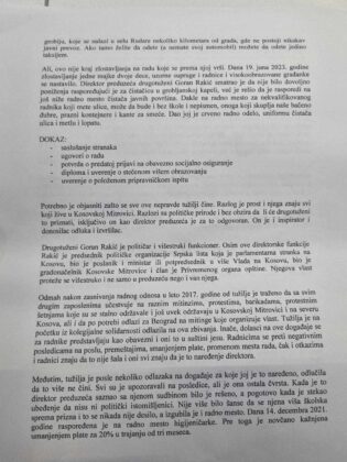 Tužba Miletić Biljana