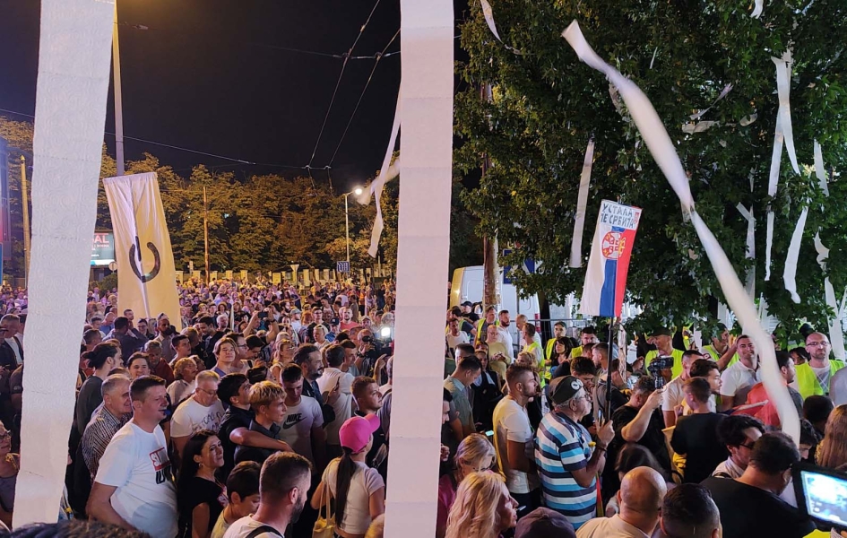 19 protest srbija prtiv nasilja TV Pink