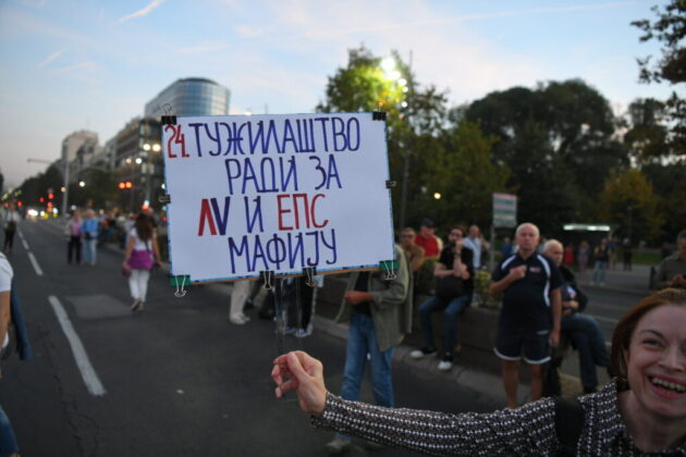 Protest Srbija protiv nasilja Tužila&scaron;tvo