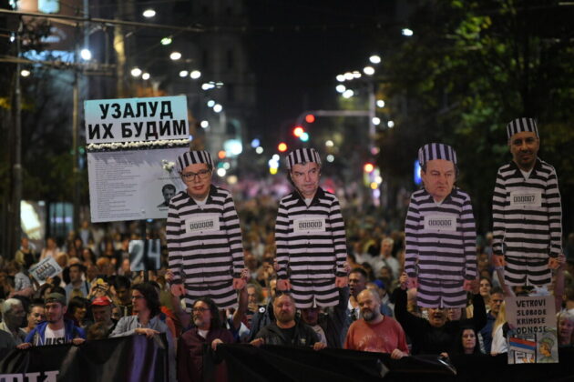 Protest Srbija protiv nasilja Tužila&scaron;tvo