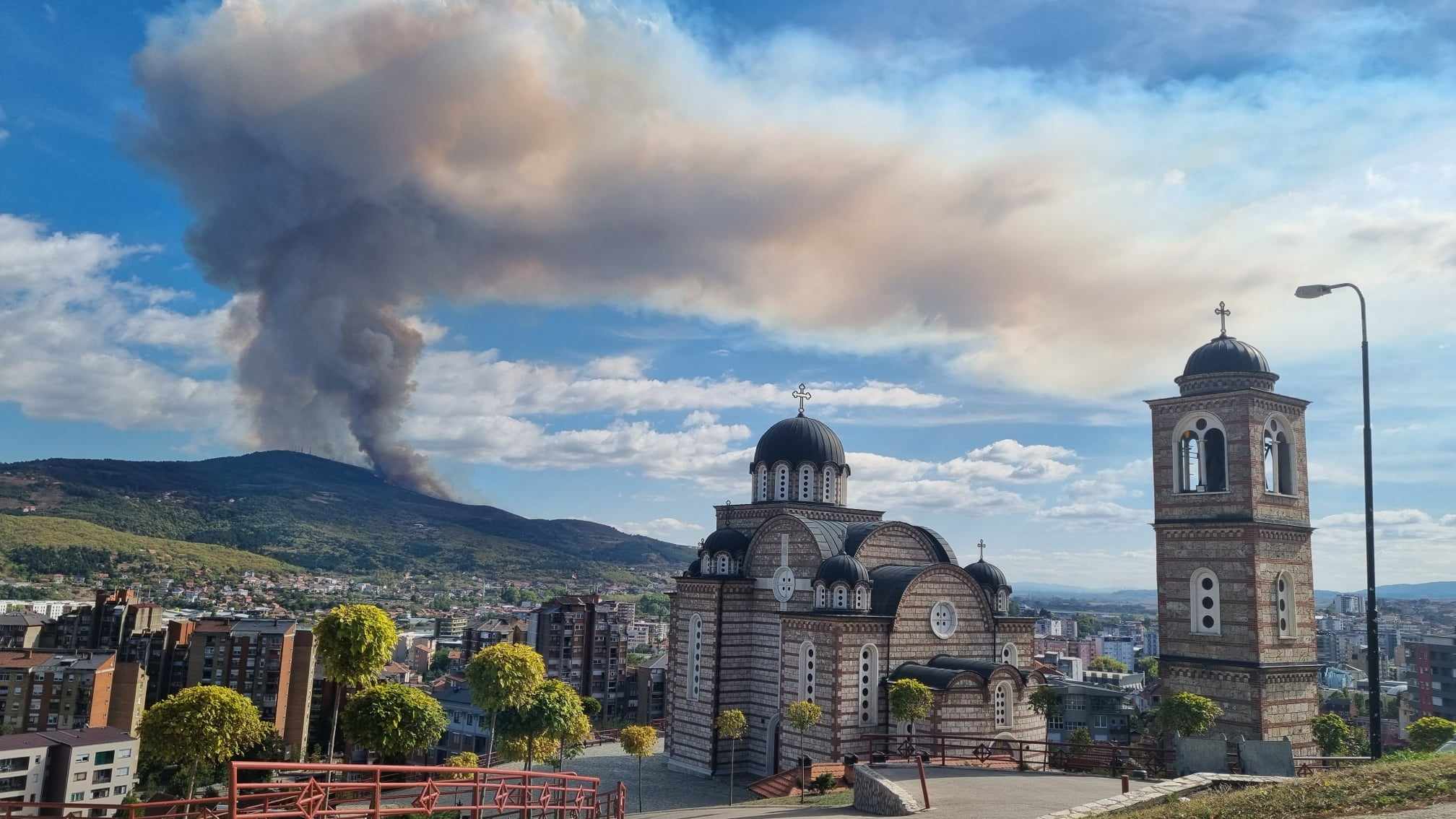 požar