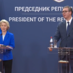 Fon der Lajen iz Beograda: De fakto priznanje jeste sprovođenje Ohridskog sporazuma koji predviđa različite korake Vučić sa Ursulom fon der Lajen