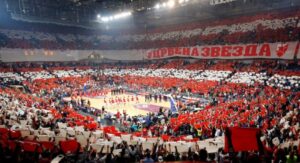 KK Crvena zvezda utakmica