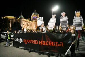 Srbija protiv nasilja protest