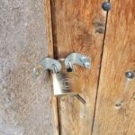 An SOC priest visited the church in Rakinica and found the church locked crkva svetog Arhangela Mihaila selu Rakinica