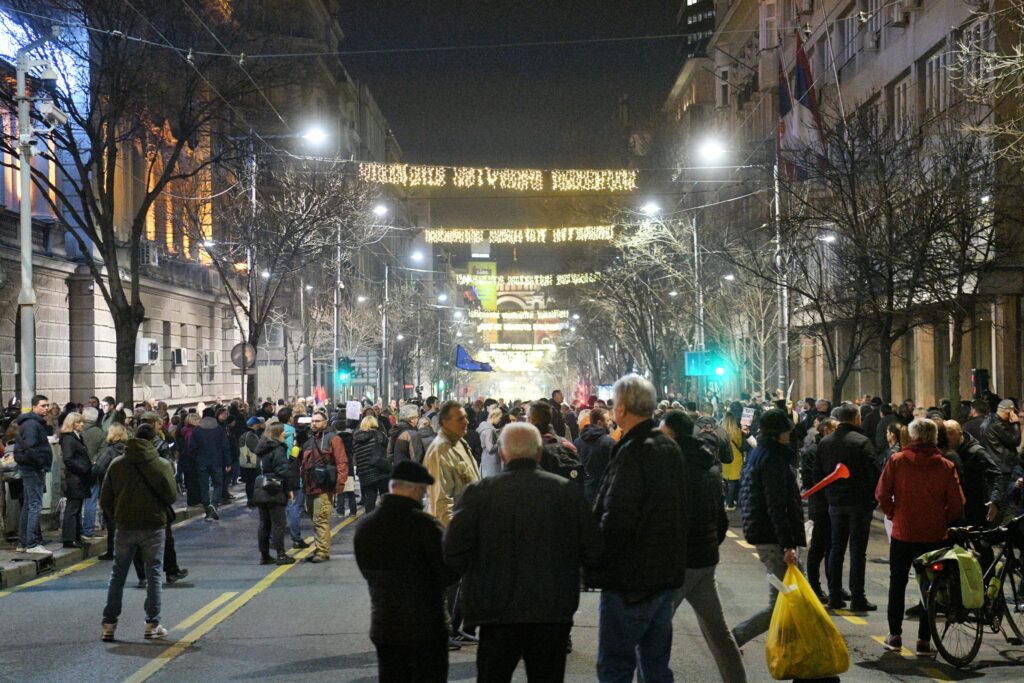 Deveti Protest Srbija protiv nasilja