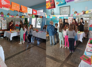 Mališani iz Gračanice nastavljaju tradiciju, održana novogodišnja prodajna izložba čestitki i rukotvorina Prodajna izložba gračanica