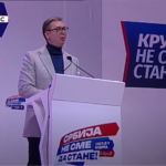 Vučić: Bićemo uz Srbe i pre i posle Banjske, ali cveće neće da cveta Vučić predizborni skup