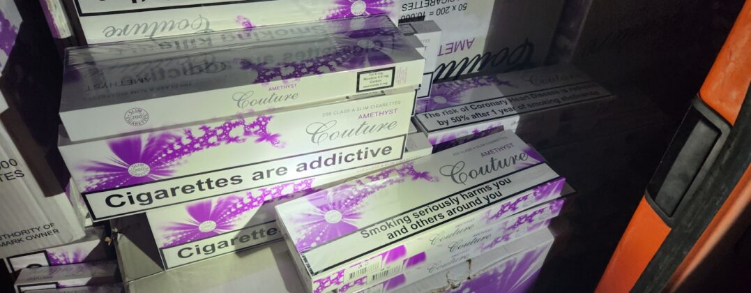 Cigarete zaplena Zubin Potok