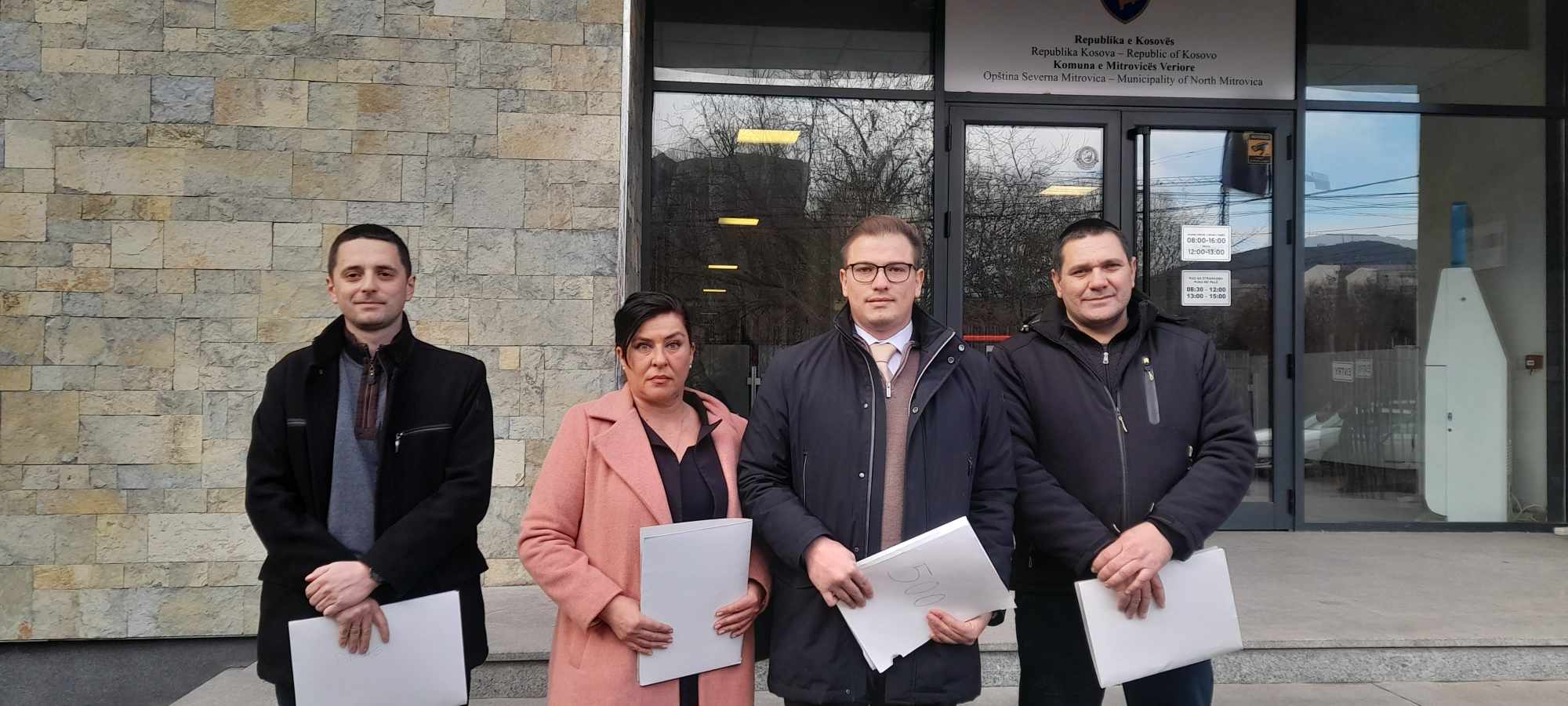 Srpska demokratija predaje peticiju za opoziv odluke SO Severna Mitrovica o dodeli parcele kod Vojnog remonta MUP-u Kosova