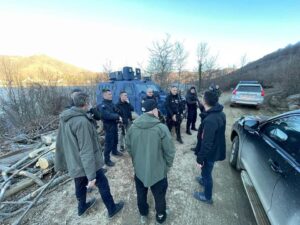 Svećlja Krasnići Hodža Sever Brnjak poseta obilazak krijumčarenje