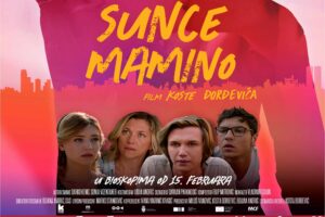 Plakat za premijeru filma "Sunce mamino"