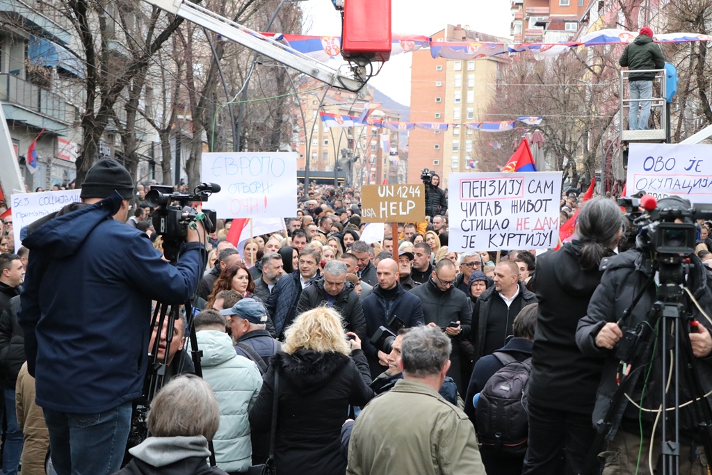 Februarski protest u KM zbog dinara među 10 najvećih skupova u prvoj polovini godine