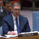 Vučić: Srbija ne unosi vreće sa novcem, to za nas legalno čini britanska kompanija; o Banjskoj: Vodimo istragu, podićićemo optužnicu Vučić Sednica SB UN govor