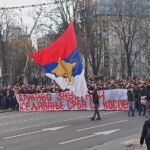 Delije shared a new slogan: State, stop the emigration of Serbs from Kosovo Deliije predstavile novi slogan "Državo zaustravi iseljavanje Srba sa Kosova"