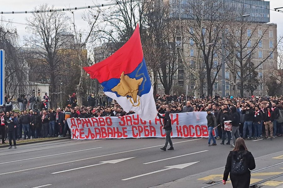 Deliije predstavile novi slogan "Državo zaustravi iseljavanje Srba sa Kosova"
