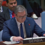 Vučić na sednici SB UN: Slepa mržnja prištinskog režima prema Srbima i stvaranje nepodnošljivih uslova do progona Vučić Sednica SB UN govor