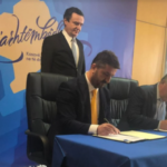 Na 17. februar i ceremonija primopredaje prvih dokumenata „Institutu za ratne zločine u Prištini“ FOTO: RTK Institut za ratne zločine u Prištini
