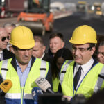 Kurti to Lay Foundation Stones for Two New Bridges in Divided Mitrovica Amid EU Warnings Aljbin Kurti i Ljiburn Aljiu obišli radove na putu Vučitrn-Mitrovica