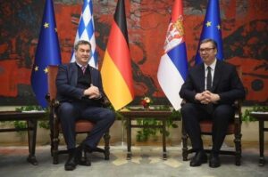 Tomas Haker i Aleksandar Vučić