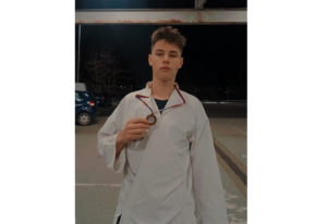 borac karate kluba Zvečan, Bogdan Miljković Takmičar KK Zvečan plasirao se na školsku olimpijadu