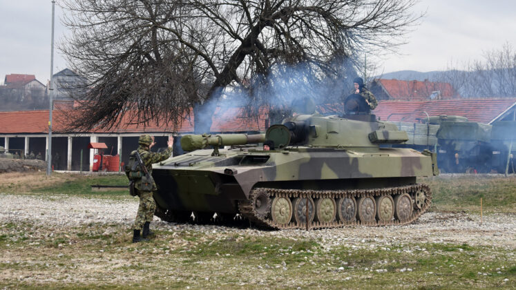 obuka na artiljerijskim sistemima Vojska Srbije