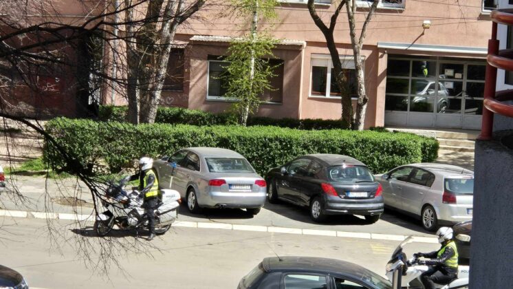 Kosovska policija skuteri moticikal
