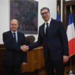 Vučić sa francuskim izaslanikom: Članstvom u SE Kosovo bi se nagradilo za diskriminaciju i pritiske na Srbe Rene Trokaz i Aleksandar Vučić