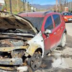 Kod Vampiruše zapaljen automobil pograničnom policajcu