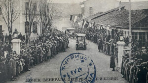 Docek generala D-Eperea u Pristini 1924-godine Fotodokumenta: Narodne-biblioteke-Srbije