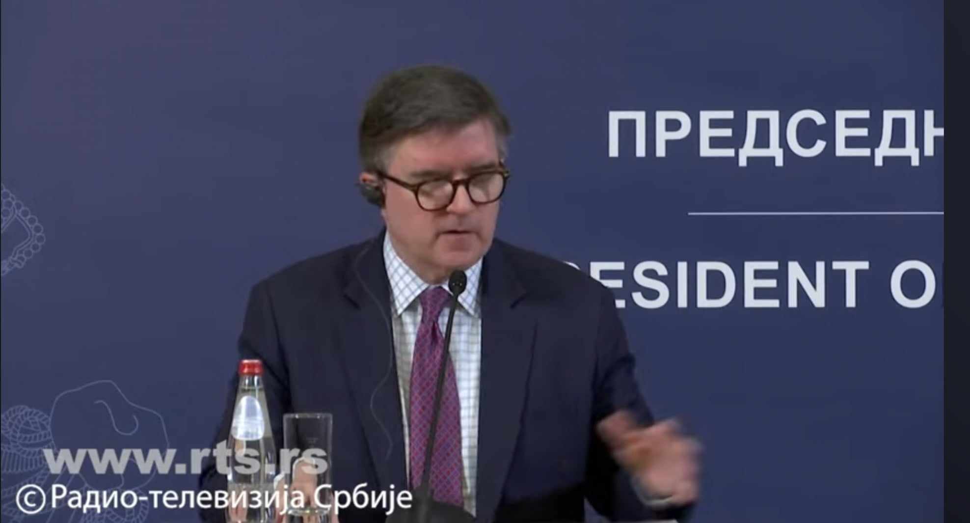 O’Brien Says Concerns Grow That Pristina’s Government Is More Focused on Power Than Serving the People