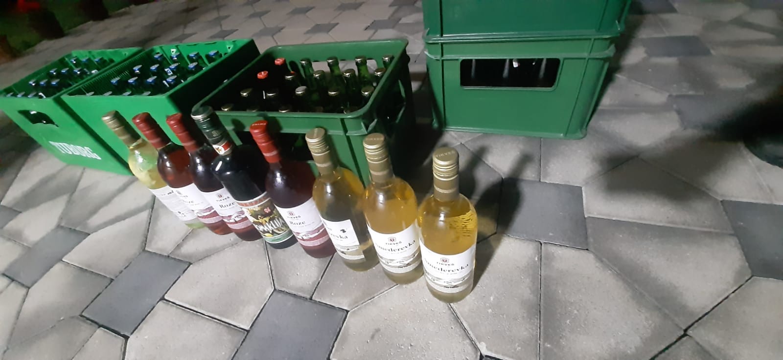 alkohol zaplena
