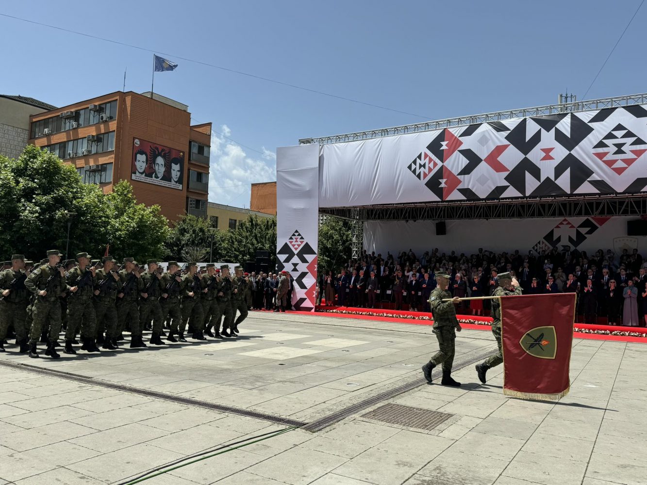 25. godišnjica ulaska NATO na Kosovo Parada Kosovsko bezbednosnih snag