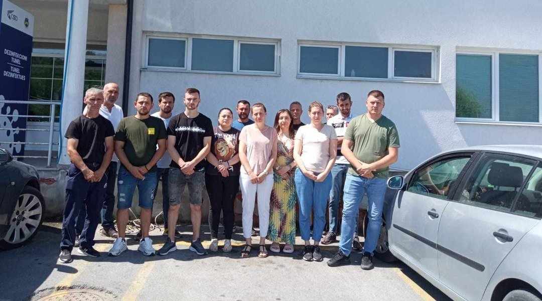 Protest ispred bolnice u Pasjanu