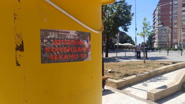 Vrhovni komandante, Čekamo te Vučič plakat