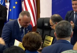 Bajram Begaj predsednik Albanije Dečani