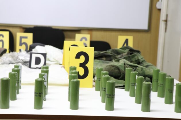 Kosovska policija policijska stanica Severna Mitrovica zaplena oružja