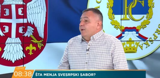 FOTO: Dragomir Anđelković Svesrpski sabor je ispraćaj Kosova, Vučić ga dao na parče, daće i RS