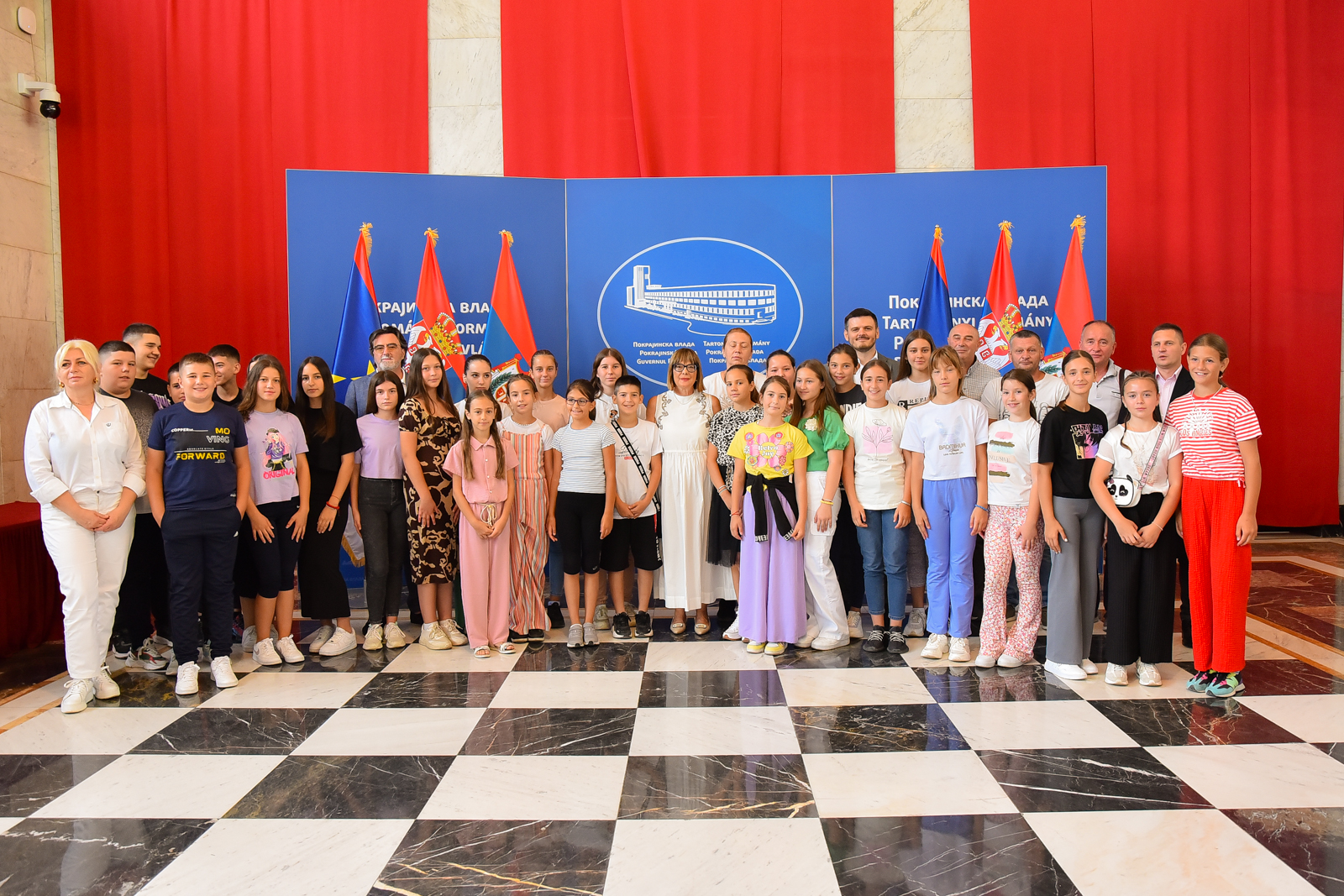 Deca sa severa Kosova u poseti Vojvodini