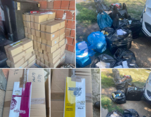 Hapšenje u Vitini zaplenjeno 200kg duvana Duvan krijumčarenje duvana Vitina