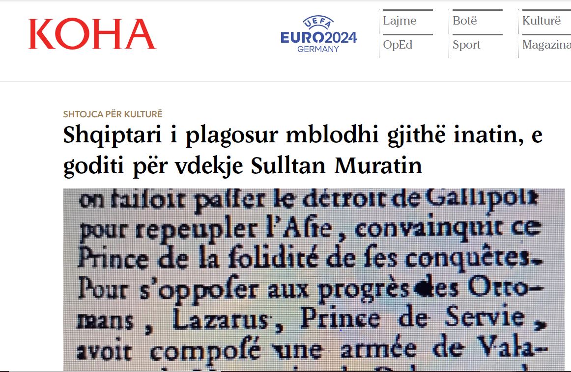 Koha o Obiliću: Ranjeni Albanac