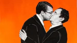 Aljbin Kurti i Aleksandar Vučić poljubac Slika Ermire Murati Orange Girl