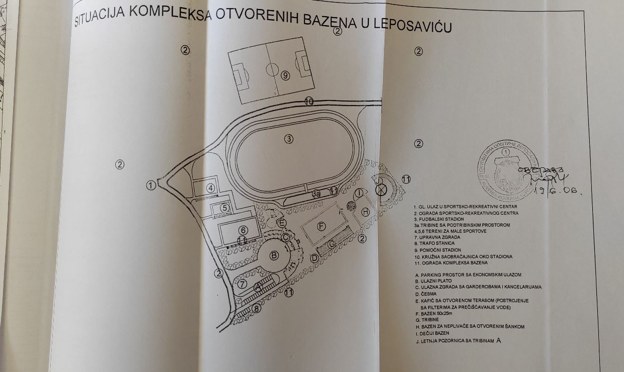 FOTO: šta je planirano u vezi sa bazenom u Leposaviću