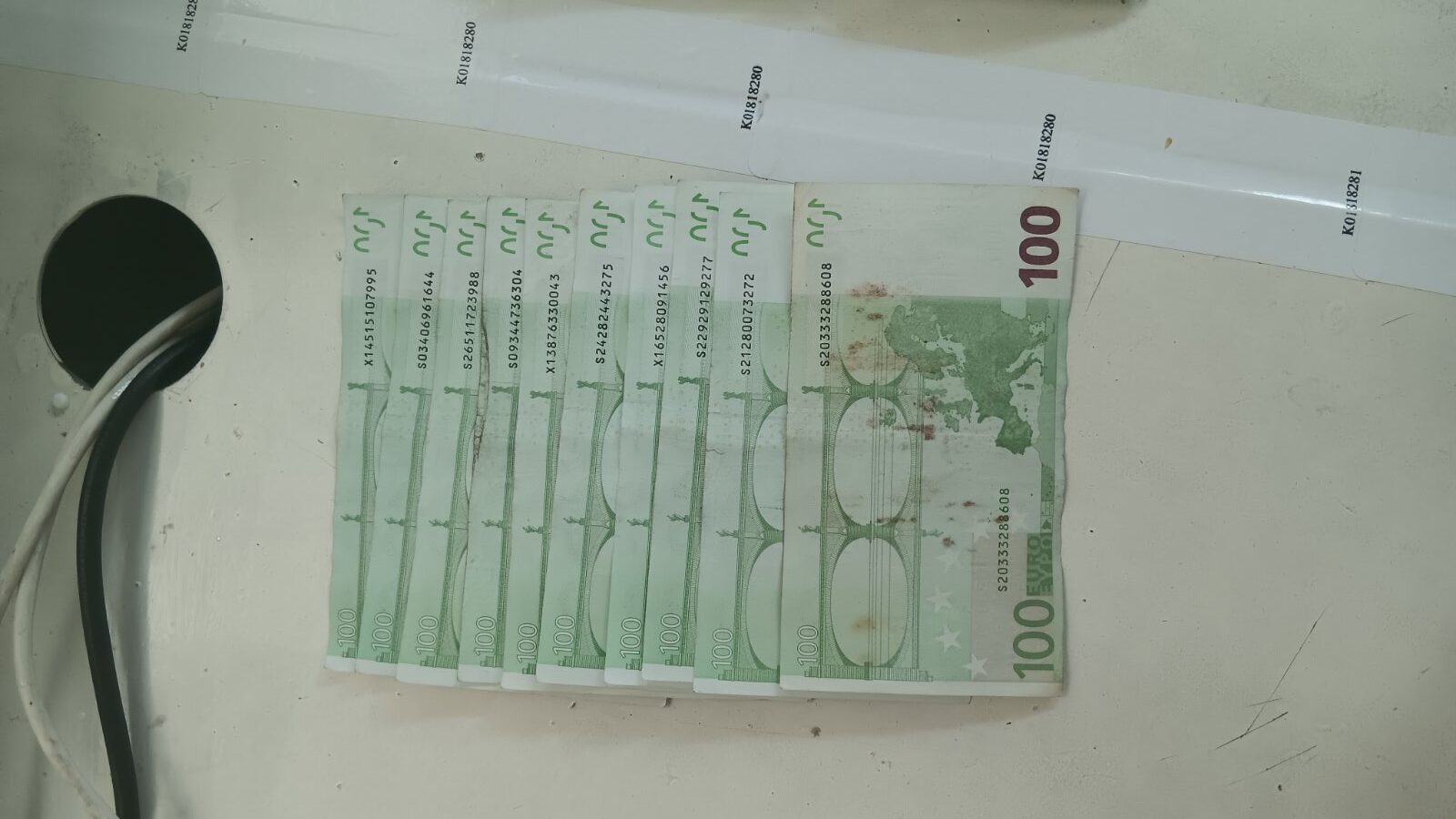Kontrolom jednog automobila na Brnjaku pronađeno 20.000 evraBrnjak Novac