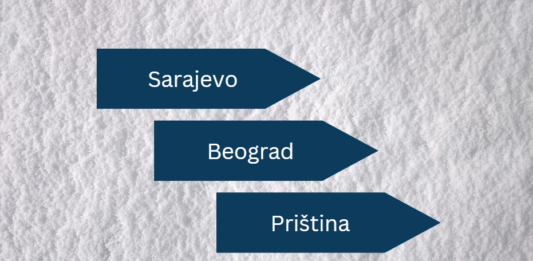 Ilustracija Beograd Priština Sarajevo