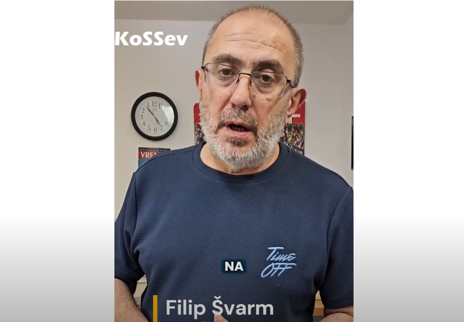 Filip Švarm Urednik nedeljnika Vreme