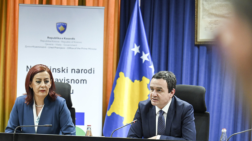 FOTO: Kosovska vlada Kurti Redžepi